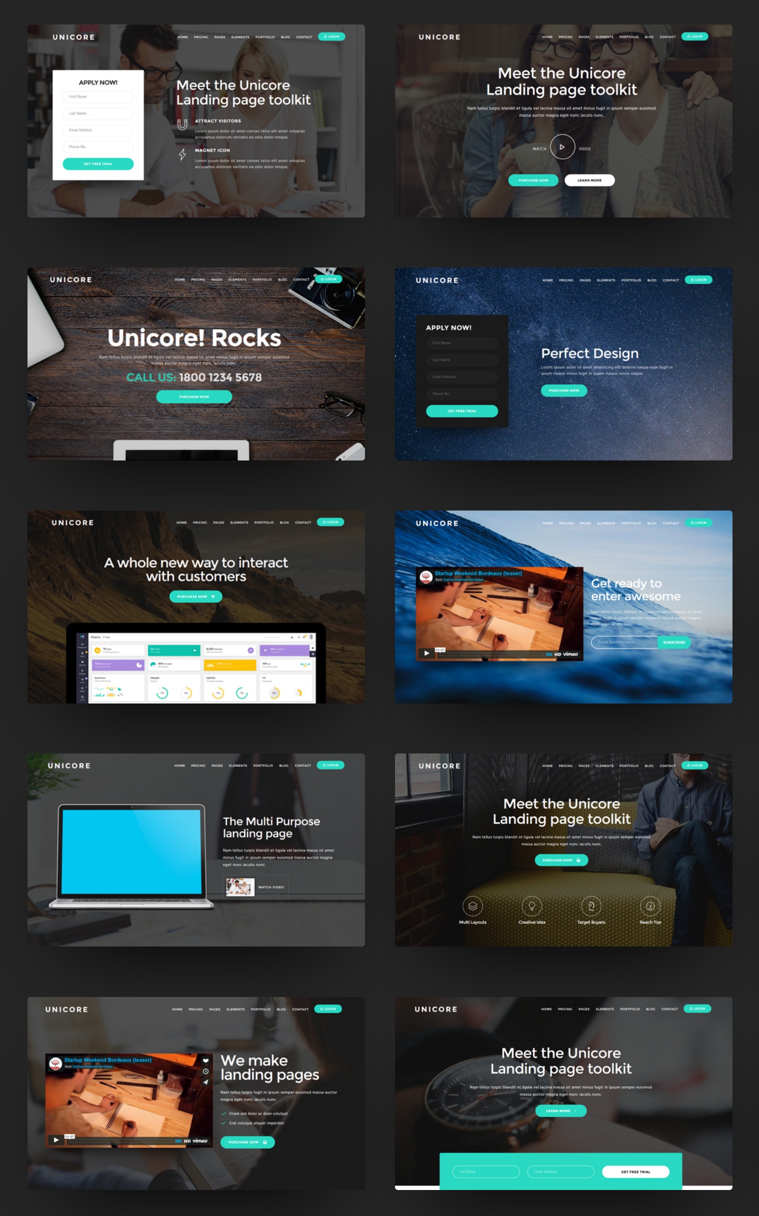 Simple Bootstrap Portfolio Theme 