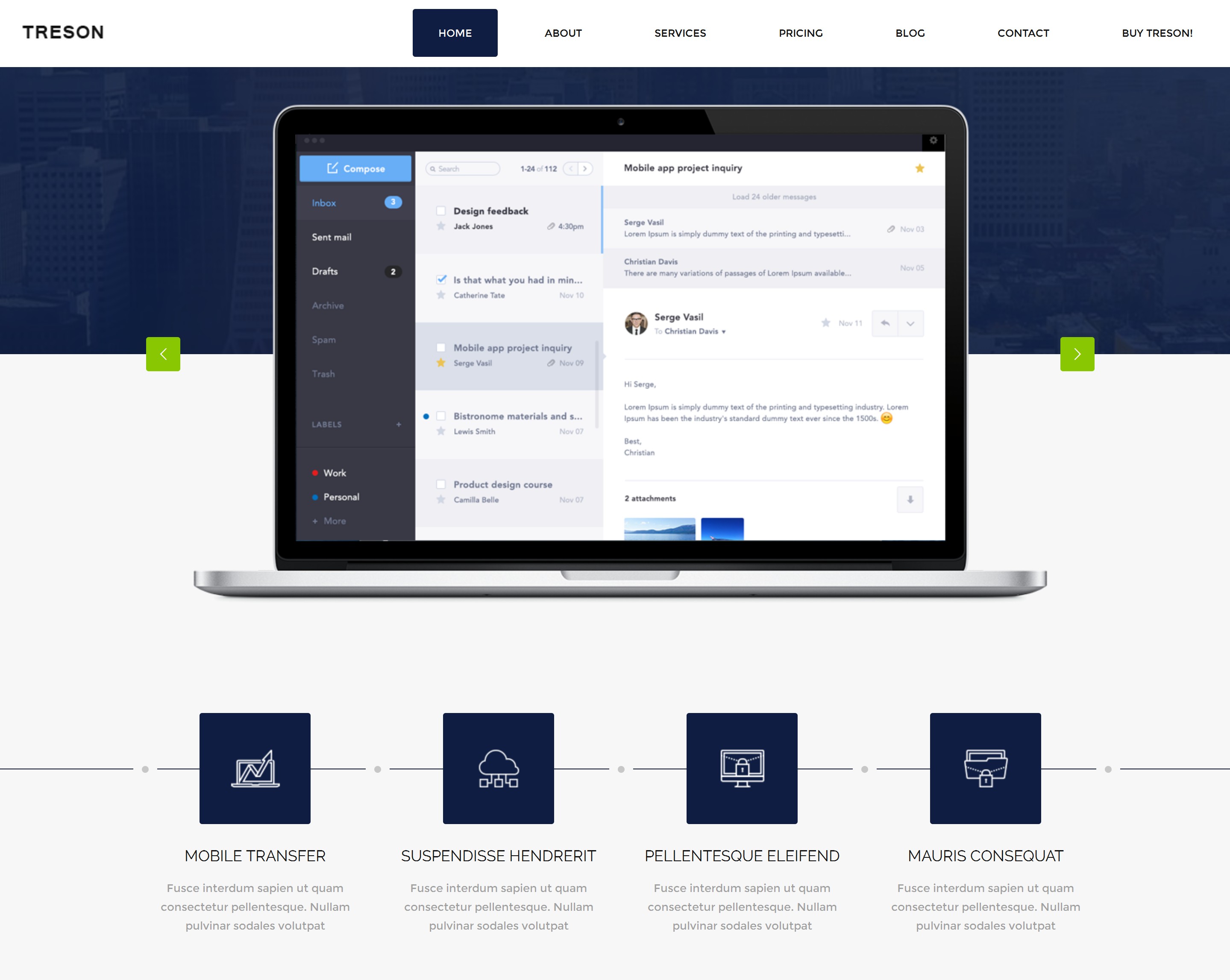 CSS3 Bootstrap Carousel Theme