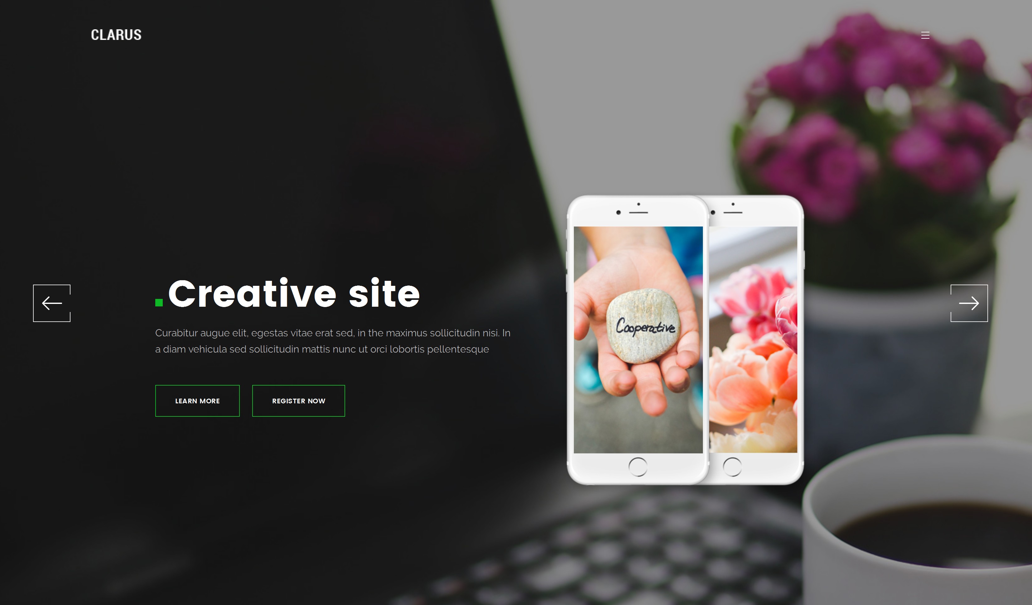 HTML Bootstrap Starter Theme