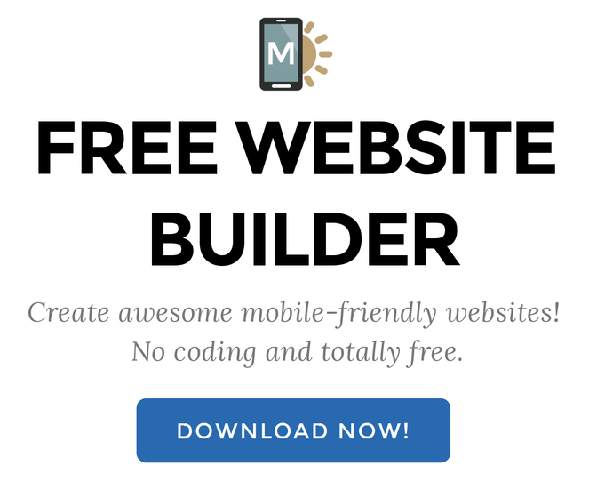 easy free website builder