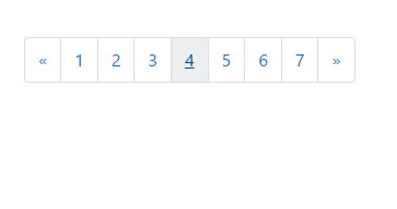  Fundamental pagination in Bootstrap